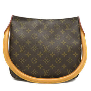 Louis Vuitton Looping Monogram One Shoulder Bag Brown
